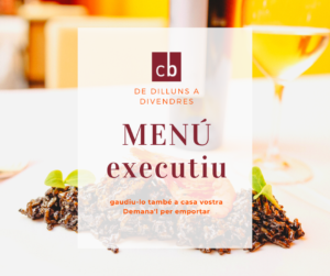 Menú executiu